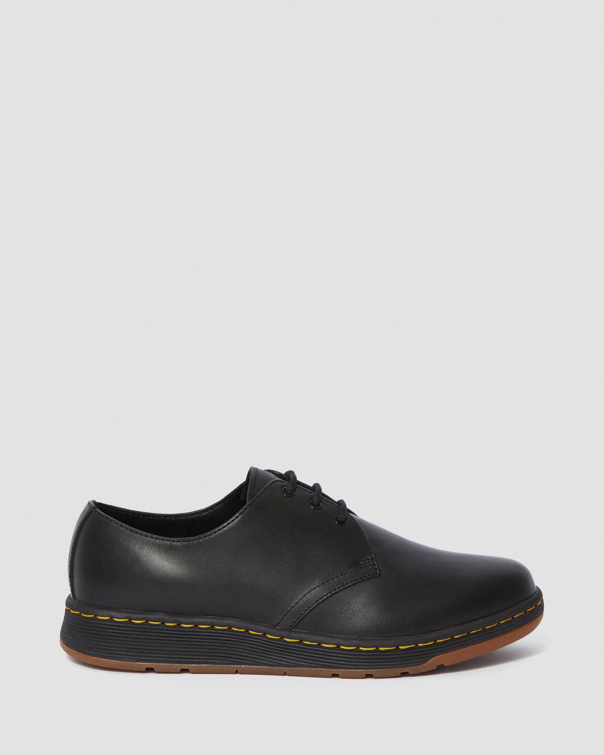 1461 Cavendish Leather DM's Lite Shoes in BLACK | Dr. Martens™