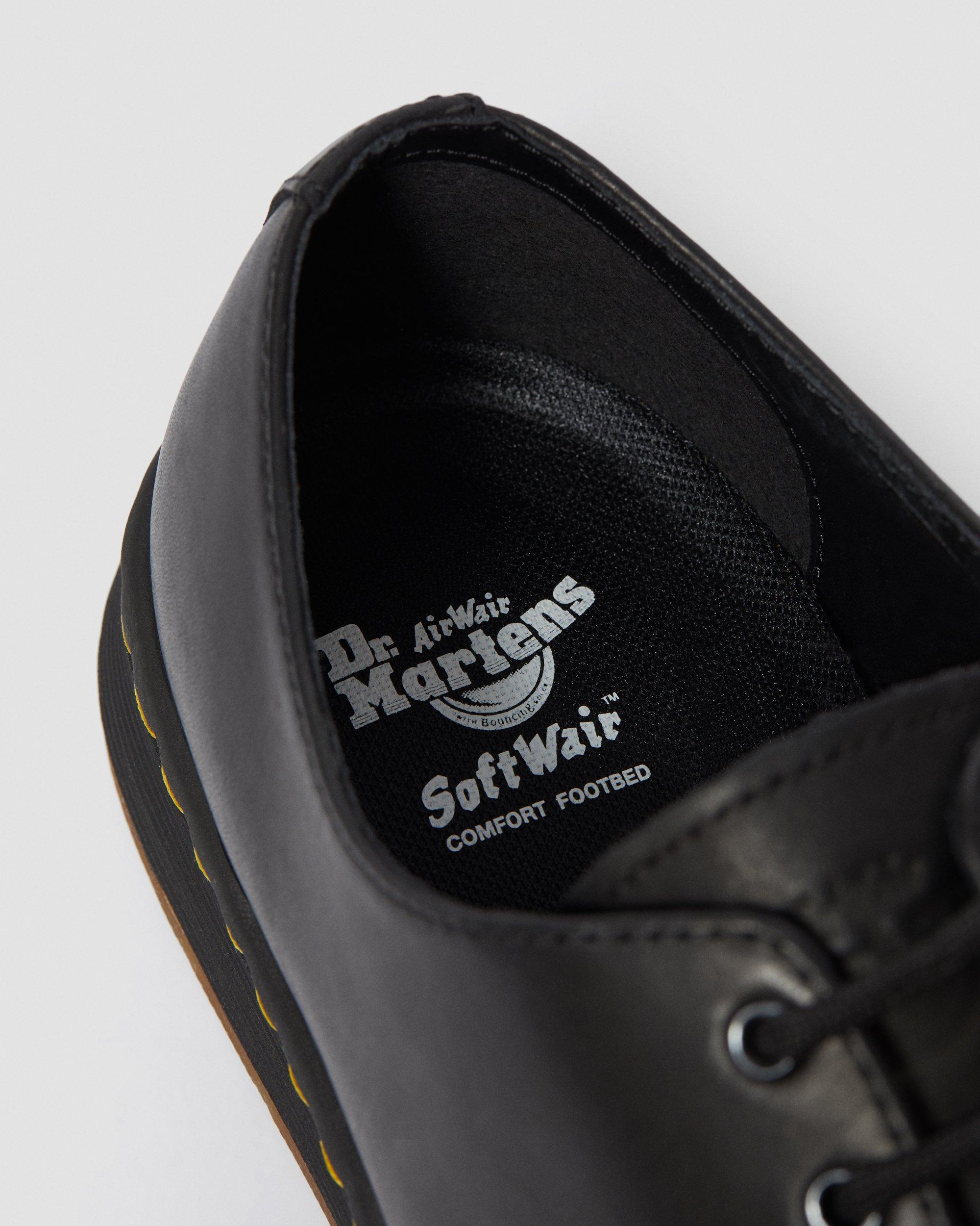 1461 Cavendish Leather DM's Lite Shoes in BLACK | Dr. Martens™