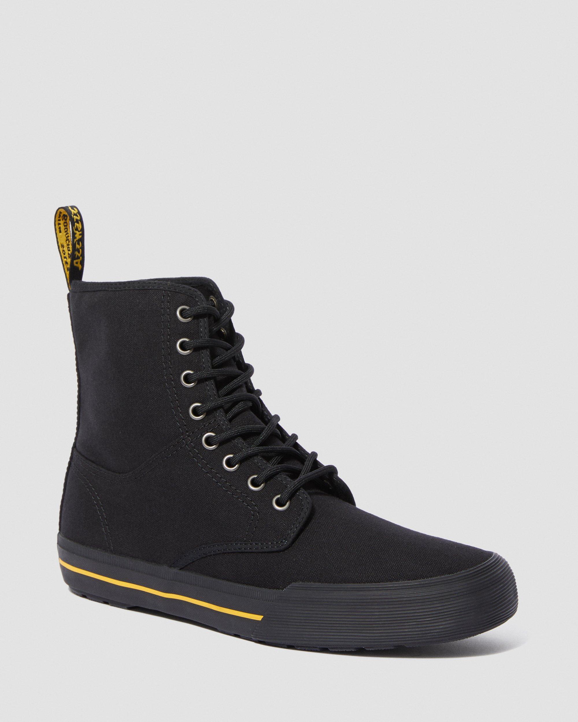 Winsted Canvas in Black Dr. Martens