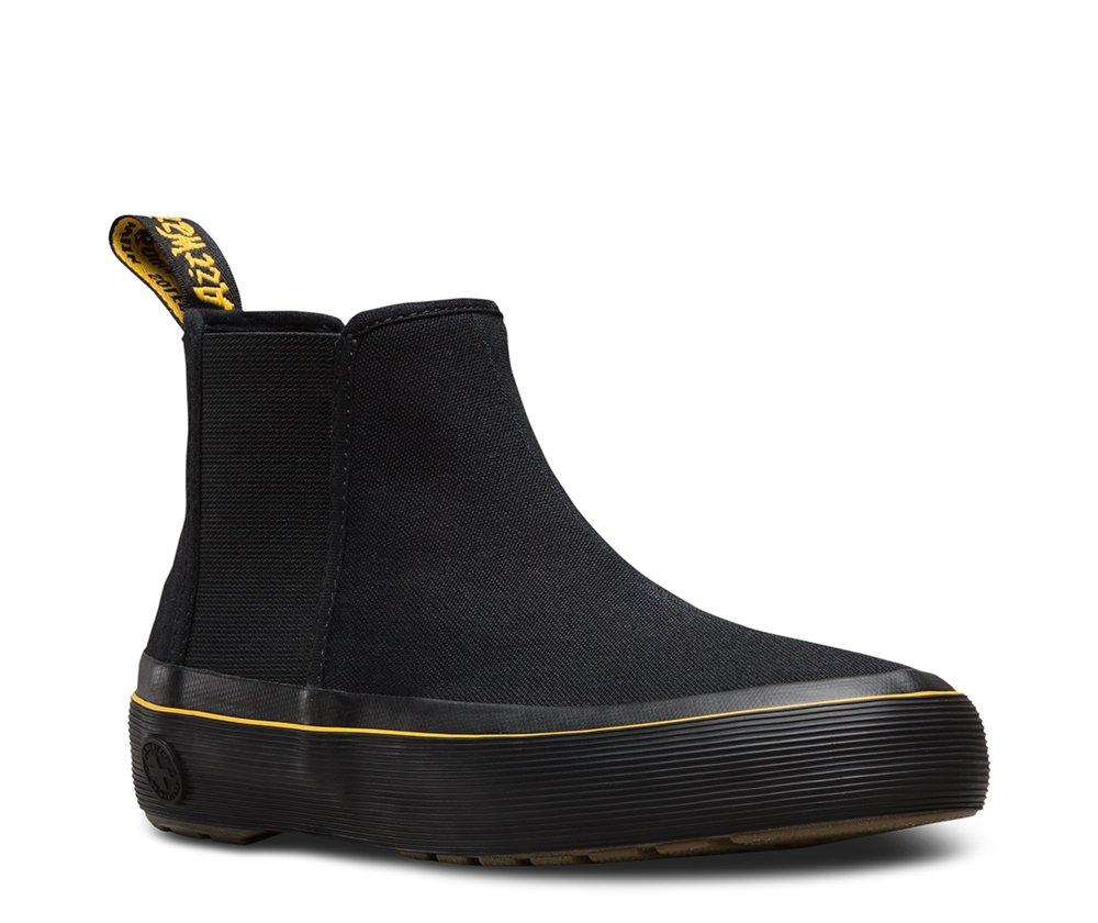 Canvas store chelsea boots