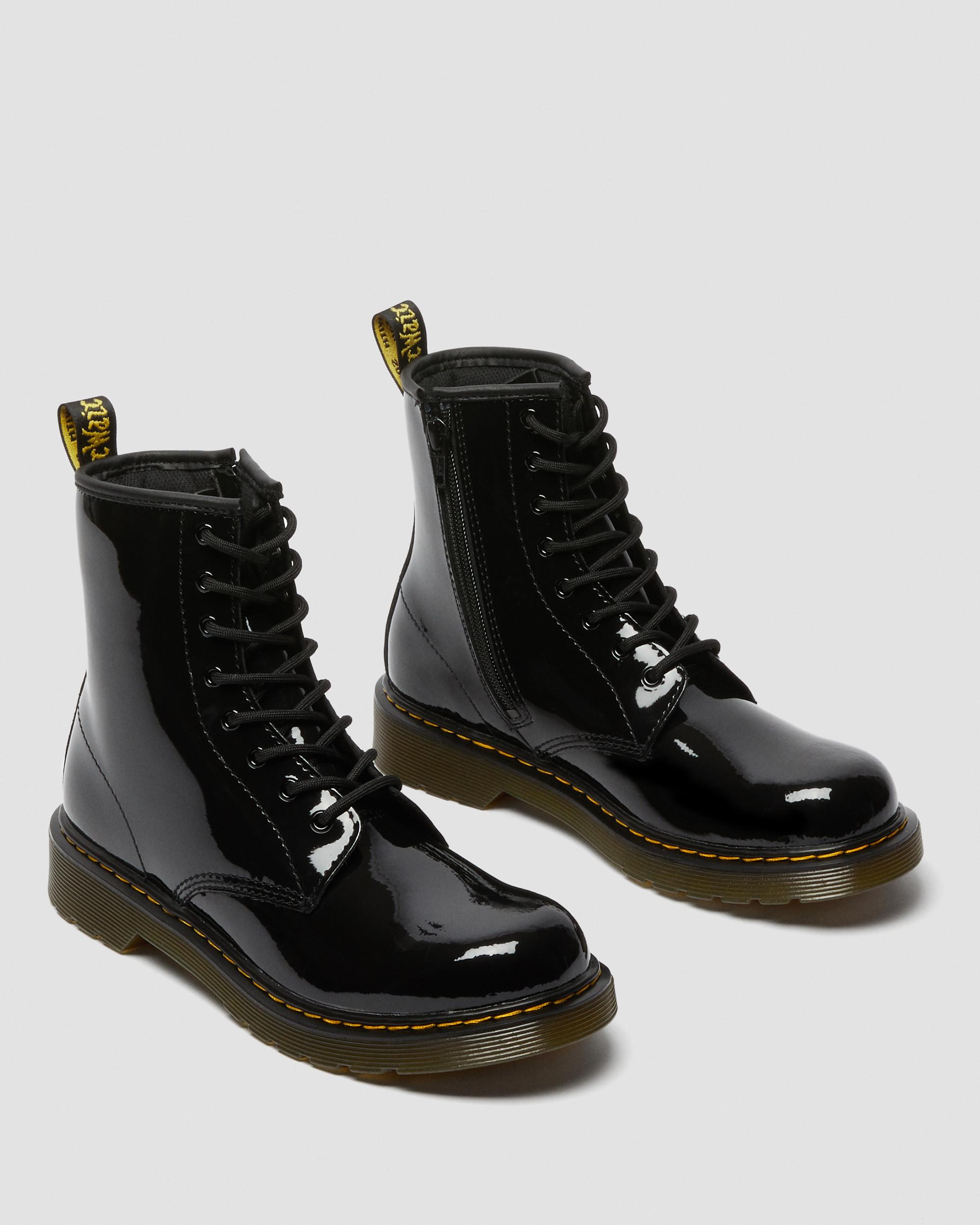 Youth 1460 Patent Leather Lace Up Boots | Dr. Martens