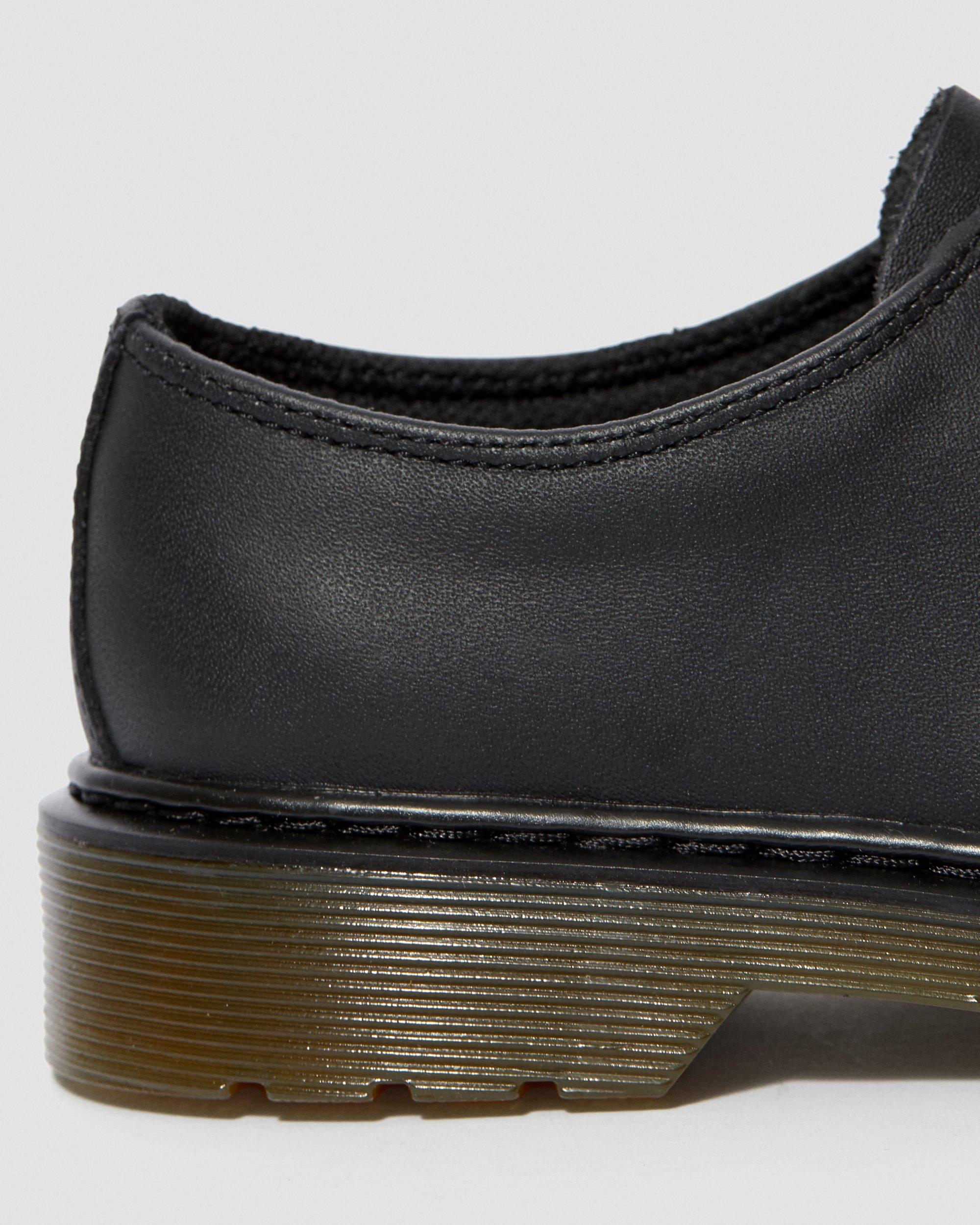 Youth 1461 Leather Oxford Shoes in Black