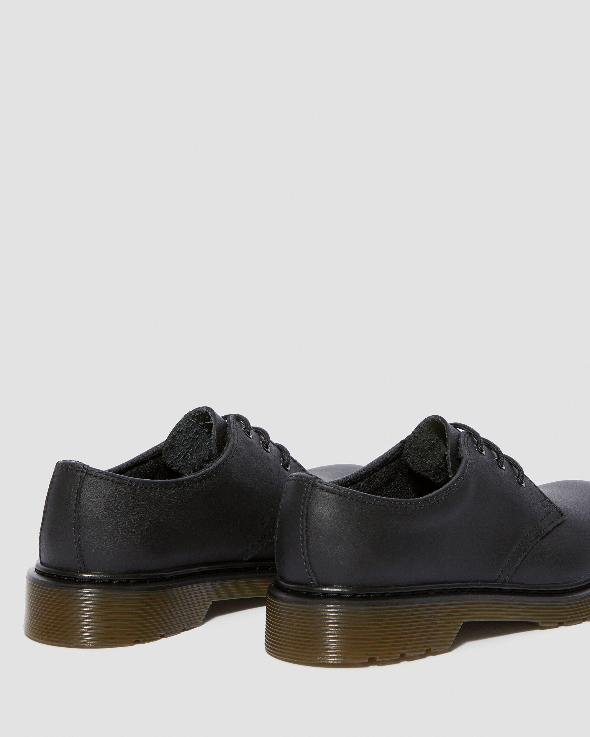 Youth 1461 Leather Oxford Shoes in Black