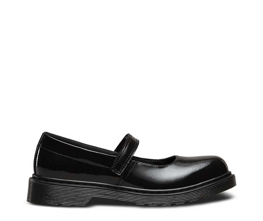 Youth Maccy Patent Leather Mary Jane Shoes | Dr Martens
