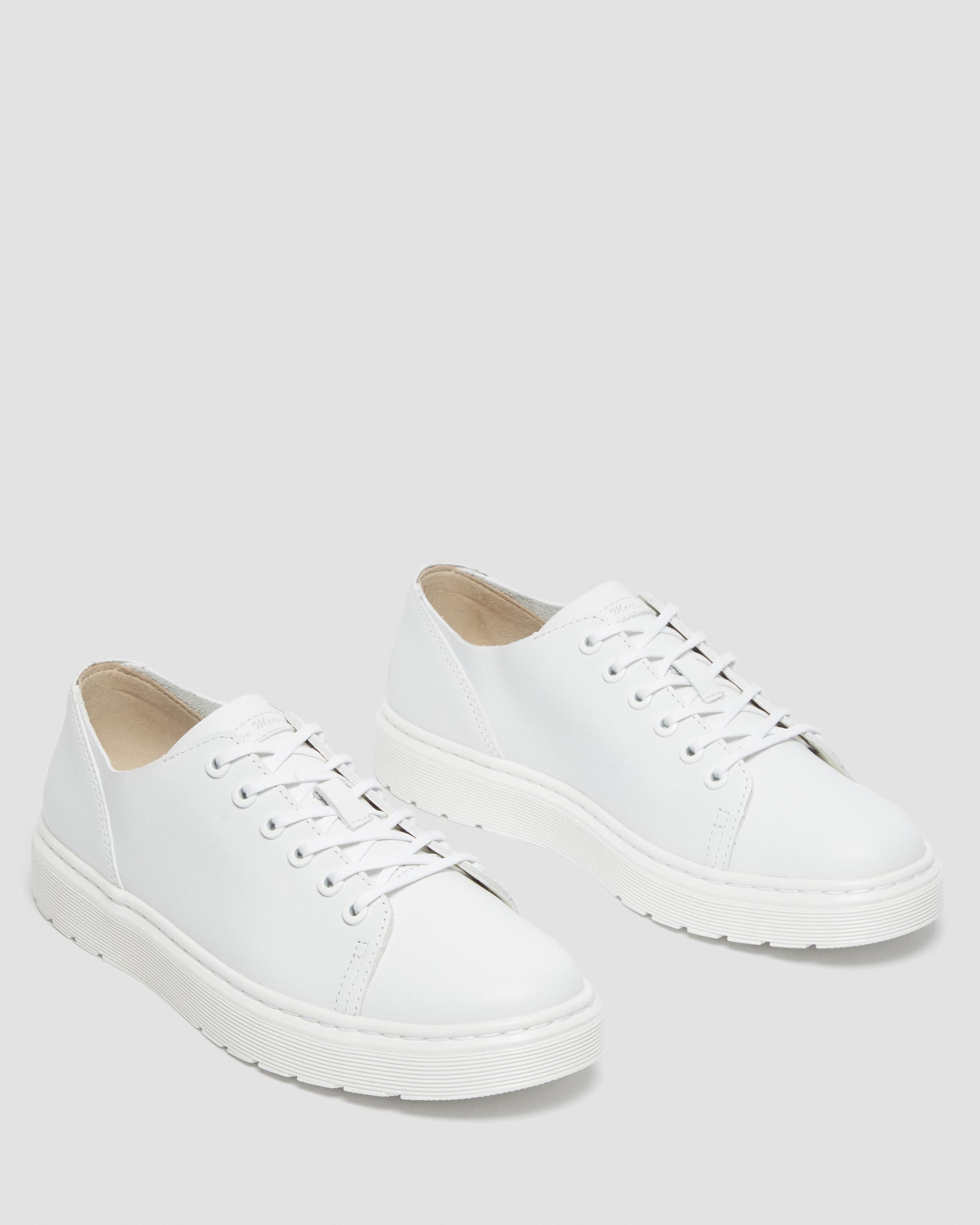 Dante Leather Casual Shoes in White