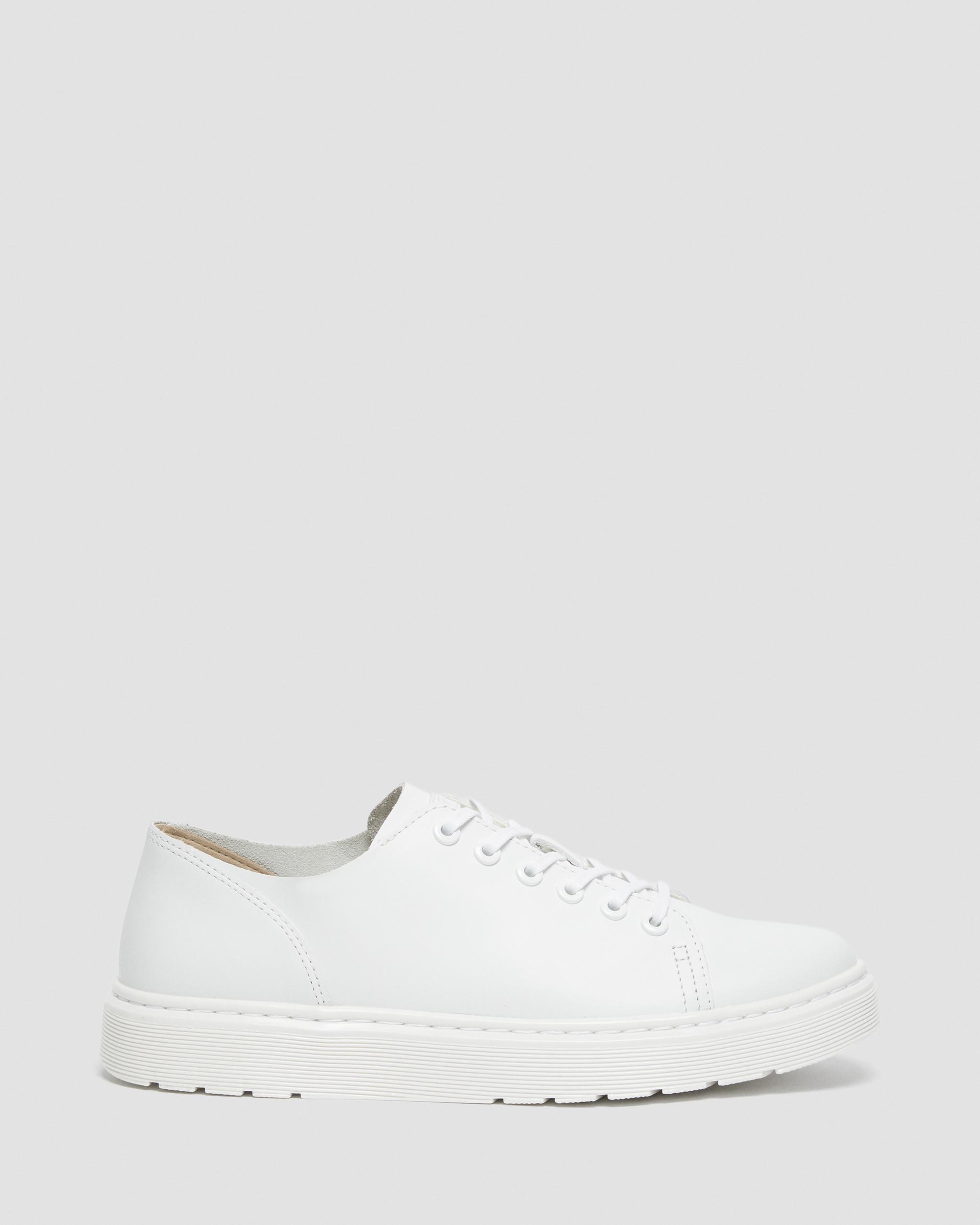 Dante Leather Casual Shoes, White | Dr. Martens