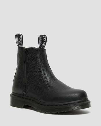 2976 Leather Zip Chelsea Boots