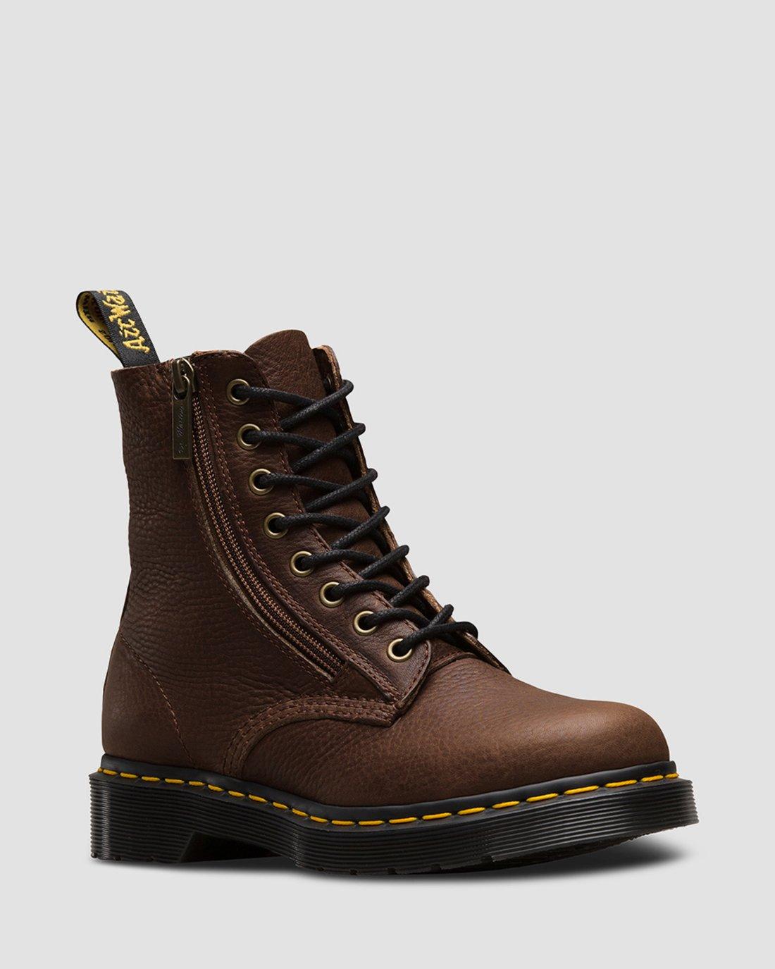 1460 Pascal W/Zip Grizzly | Dr. Martens