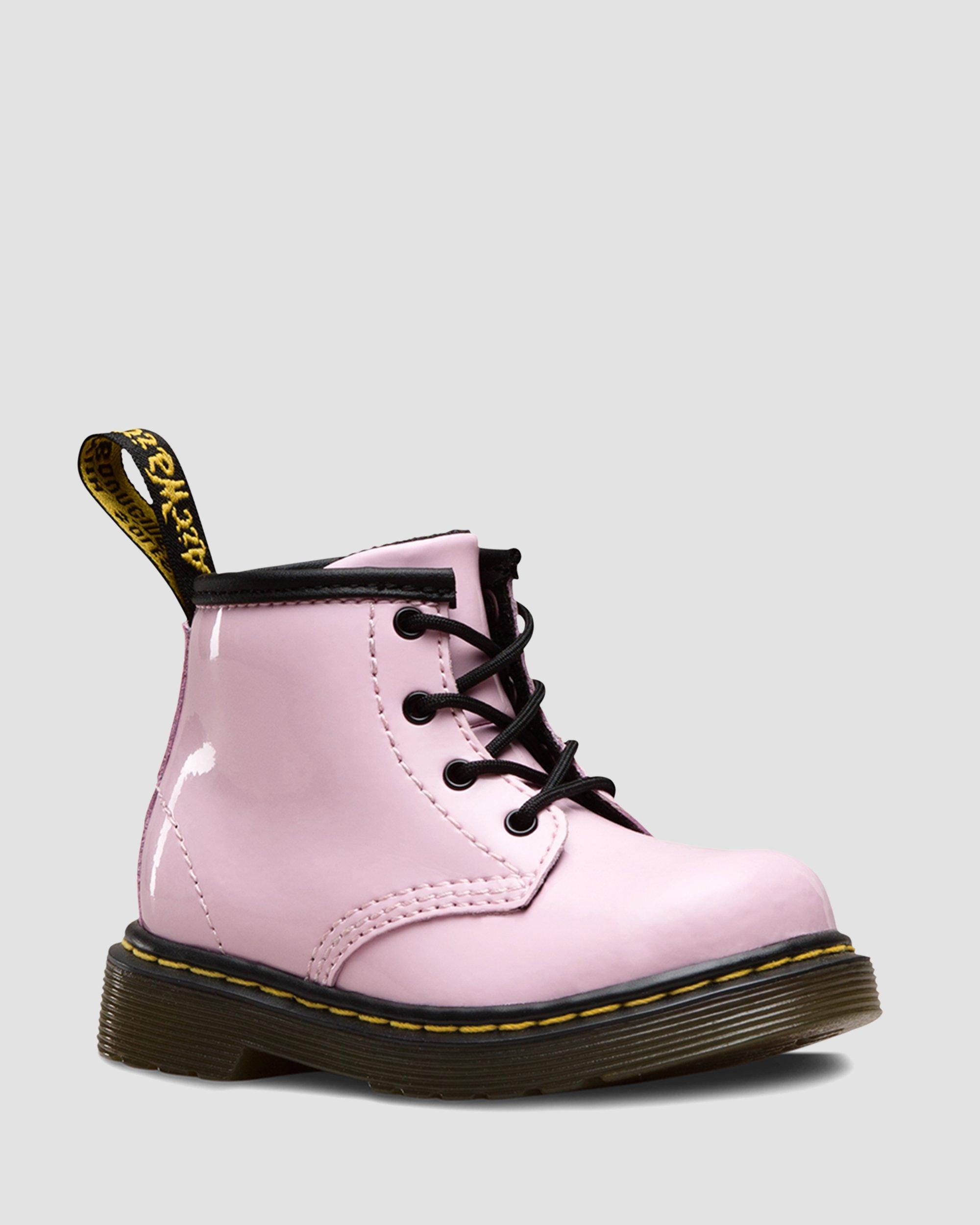 Infant 1460 Patent Leather Lace Up Boots
