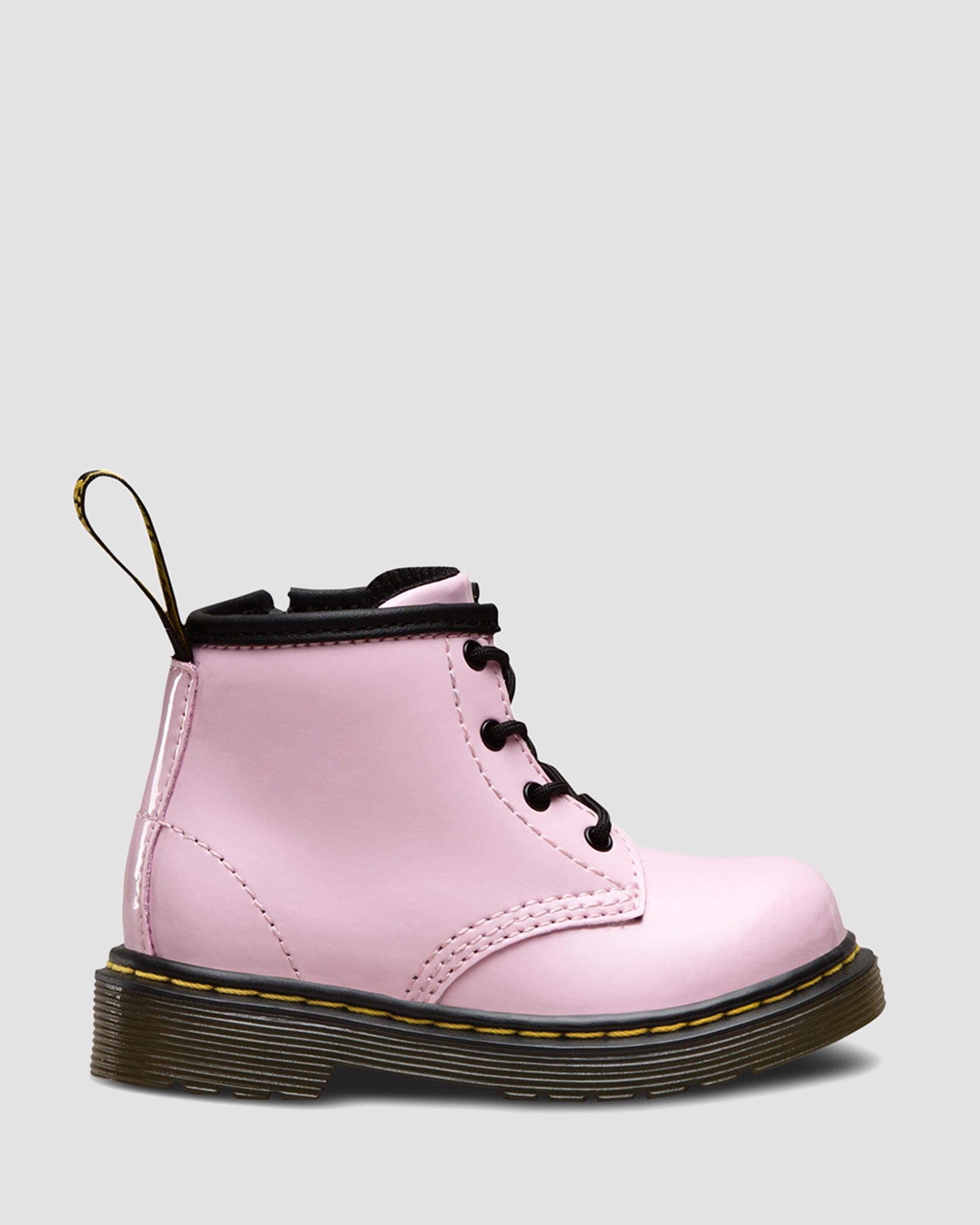Infant 1460 Patent Leather Lace Up Boots