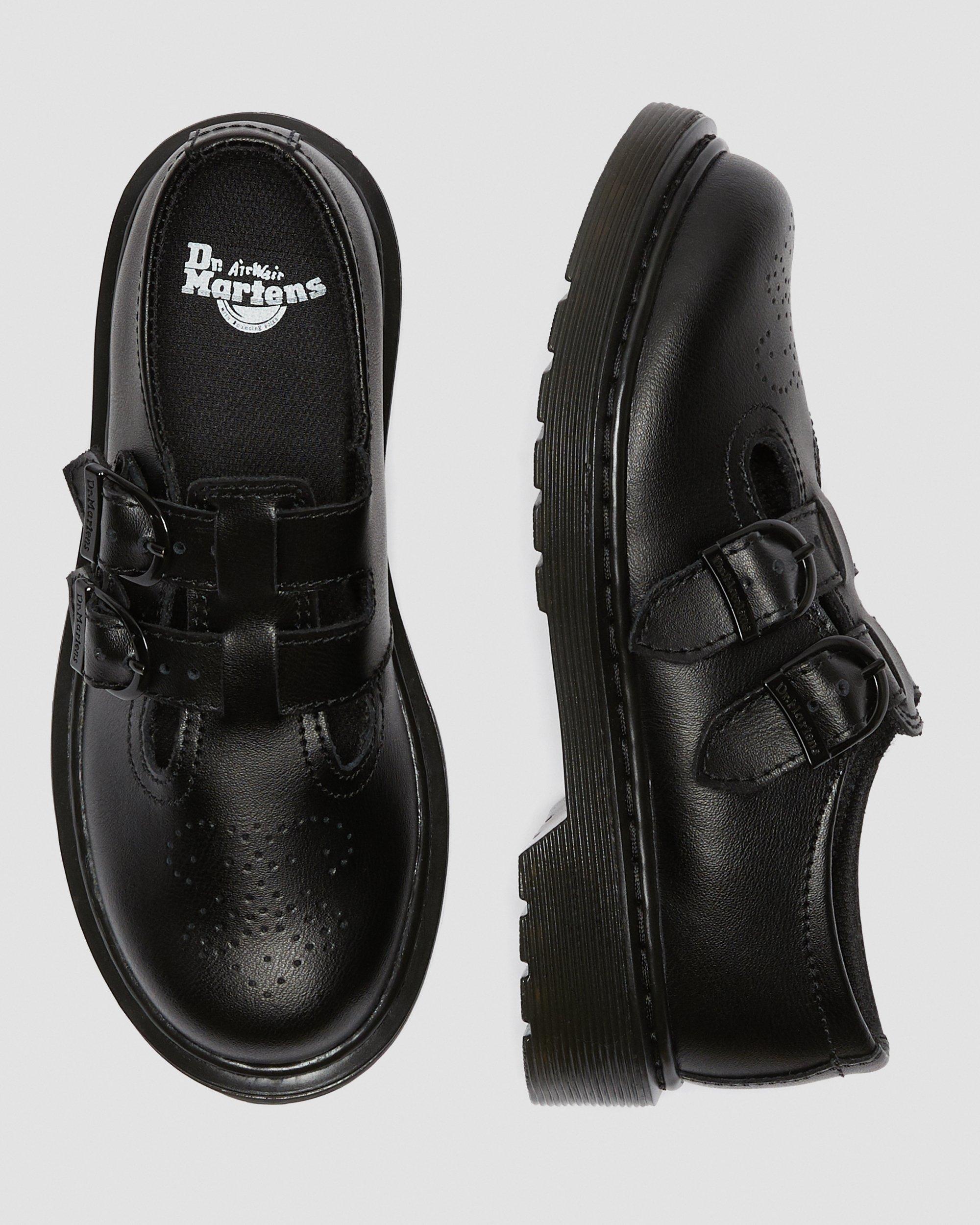 Junior 8065 Leather Mary Jane Shoes in BLACK | Dr. Martens™