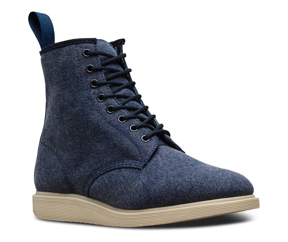 Whiton Canvas in Indigo Dr. Martens