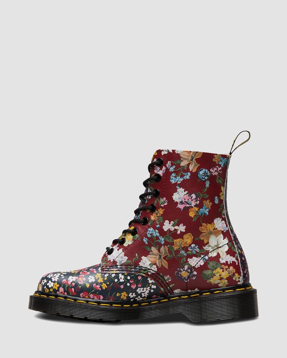 doc martens floral pascal