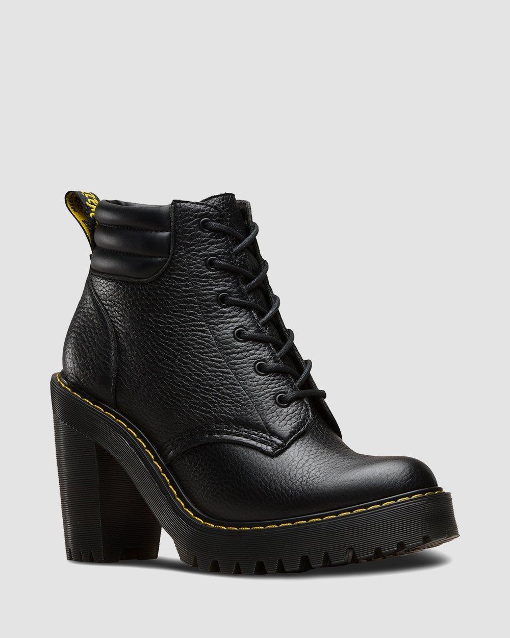 PERSEPHONE Milled Nappa, Black | Dr. Martens