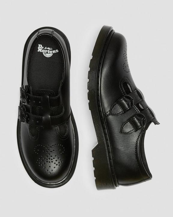 Youth 8065 Leather Mary Jane Shoes Dr. Martens