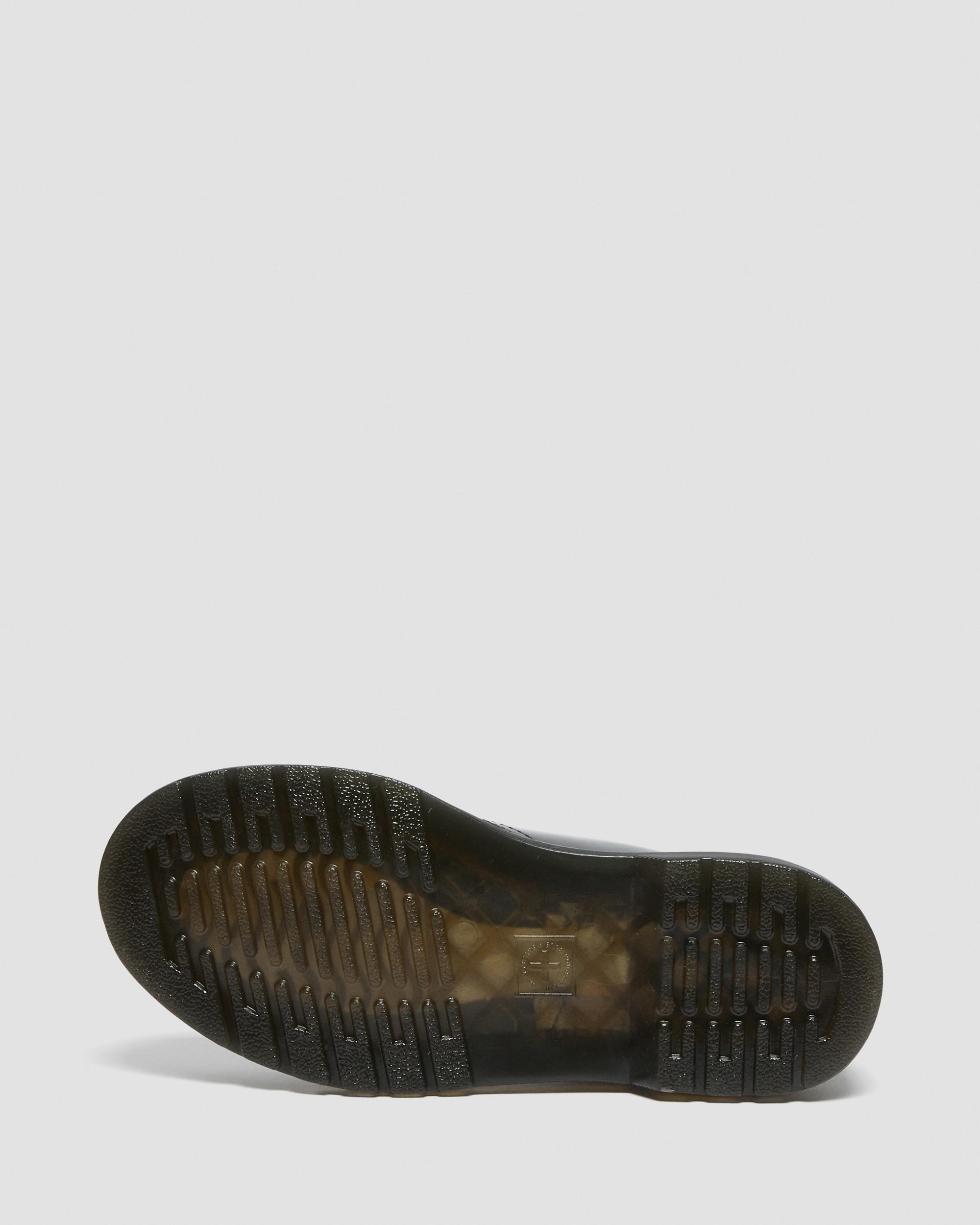 Zapatos 1461 para joven en charol in Negro