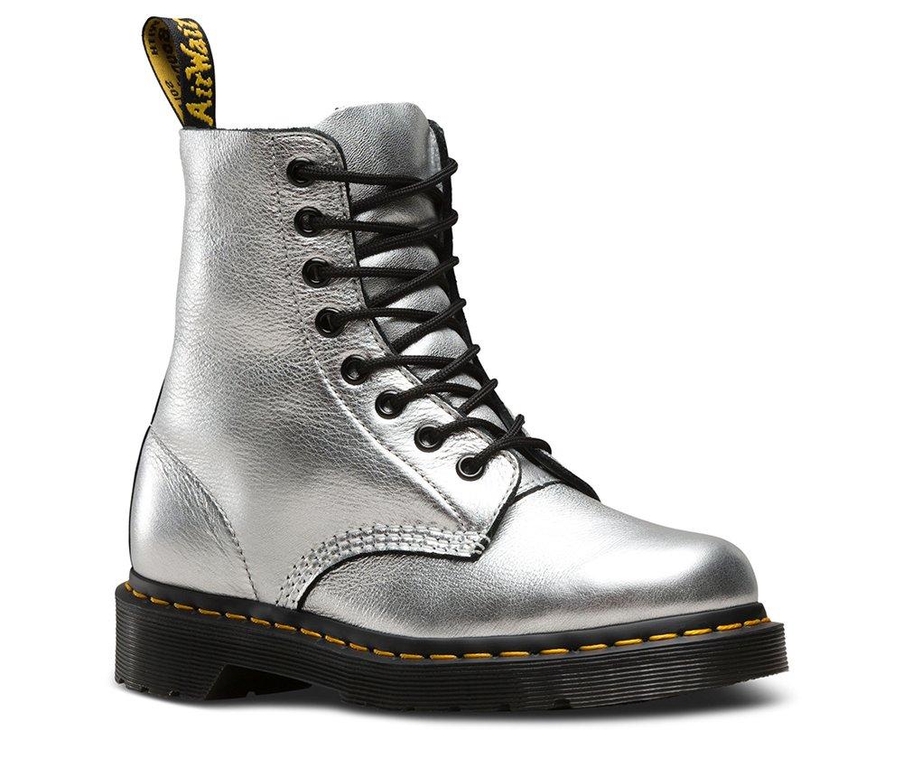 Metallic 1460 Pascal in Silver | Dr. Martens