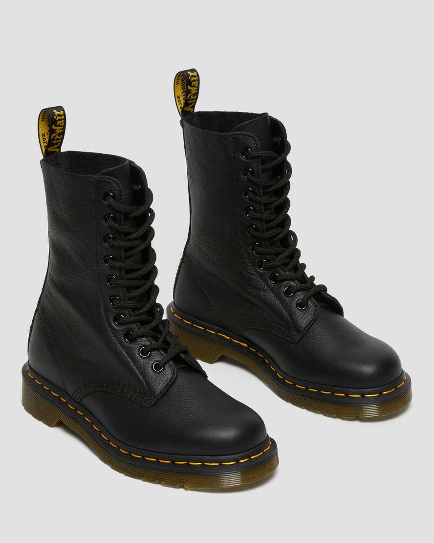 1490 Black Virginia Leather Mid Calf Boots1490 Virginia Leather Mid Calf Boots Dr. Martens