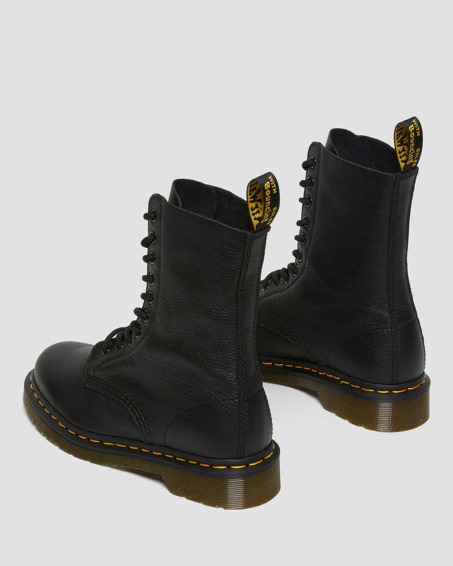 1490 Virginia Leather High Boots Black1490 Virginia Leather High Boots Dr. Martens
