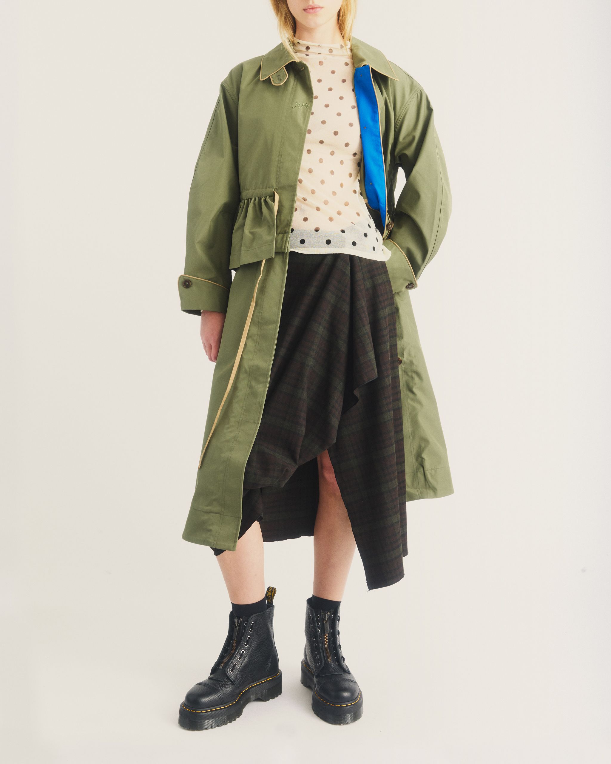Stivali platform in nappa lavorata Sinclair product image