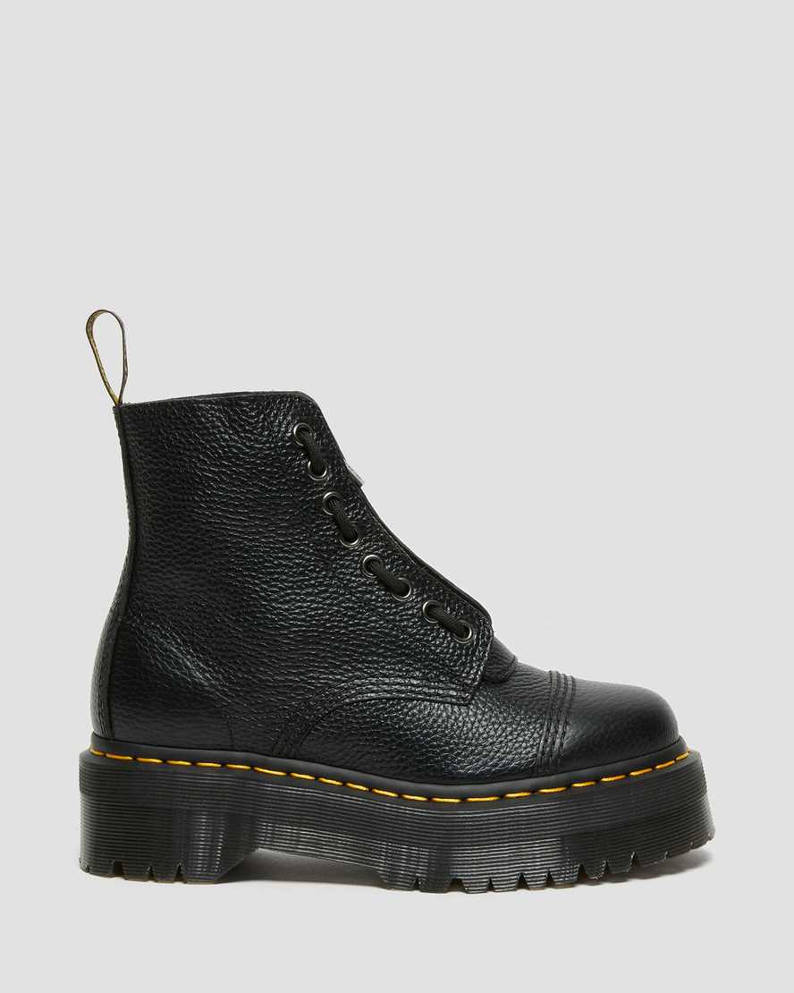 Sinclair Women's Leather Platform BootsSinclair Milled Nappa Leather Platform Boots Dr. Martens