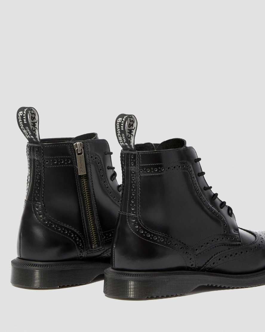 Delphine Smooth Women's Dress Boots | Dr Martens