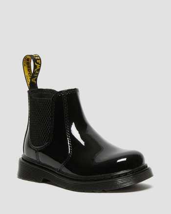 2976 TODDLER PATENT LEATHER CHELSEA BOOTS