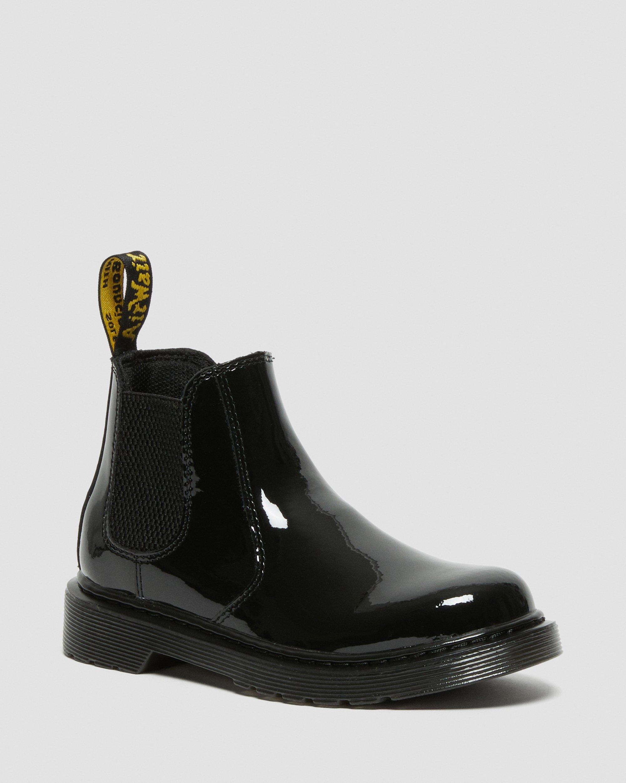 2976 JUNIOR PATENT LEATHER CHELSEA BOOTS