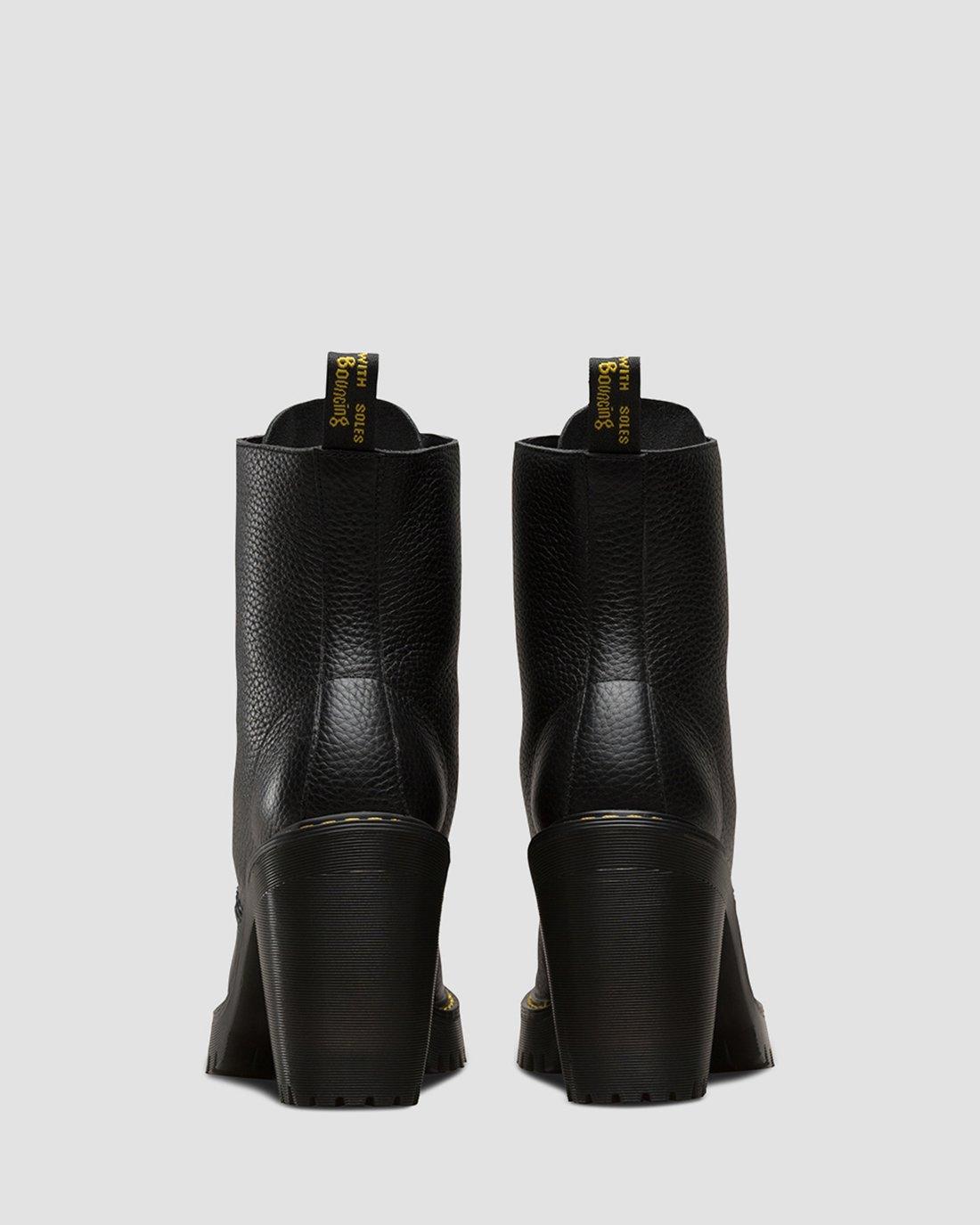KENDRA Milled Nappa in BLACK | Dr. Martens™