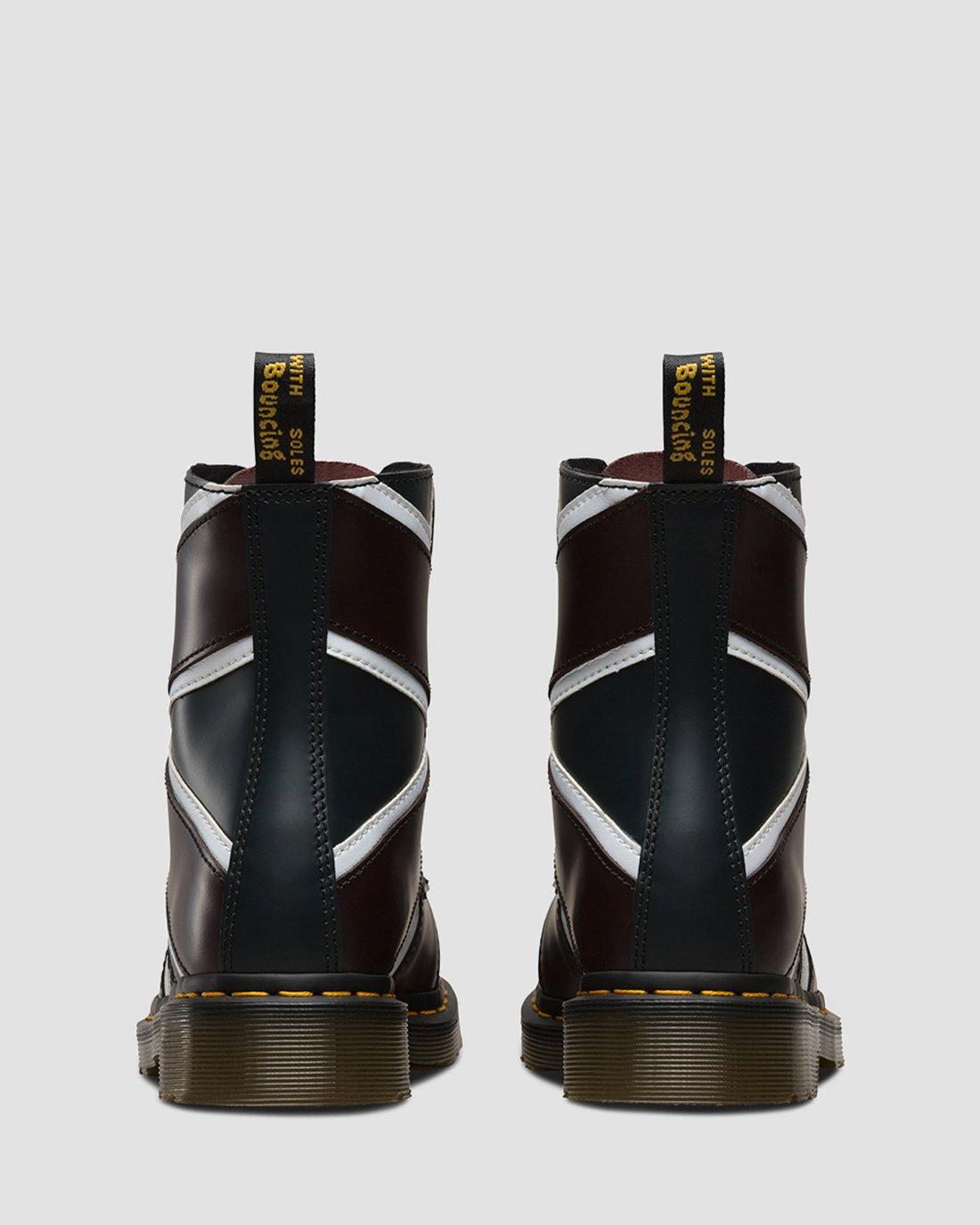 1460 PASCAL BRIT in NAVY+OXBLOOD+WHITE | Dr. Martens™