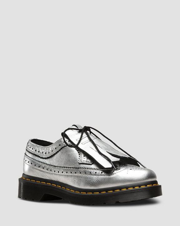 Metallic 3989 Kiltie in Silver | Dr. Martens Metallic 3989 Kiltie in Silver | Dr. Martens