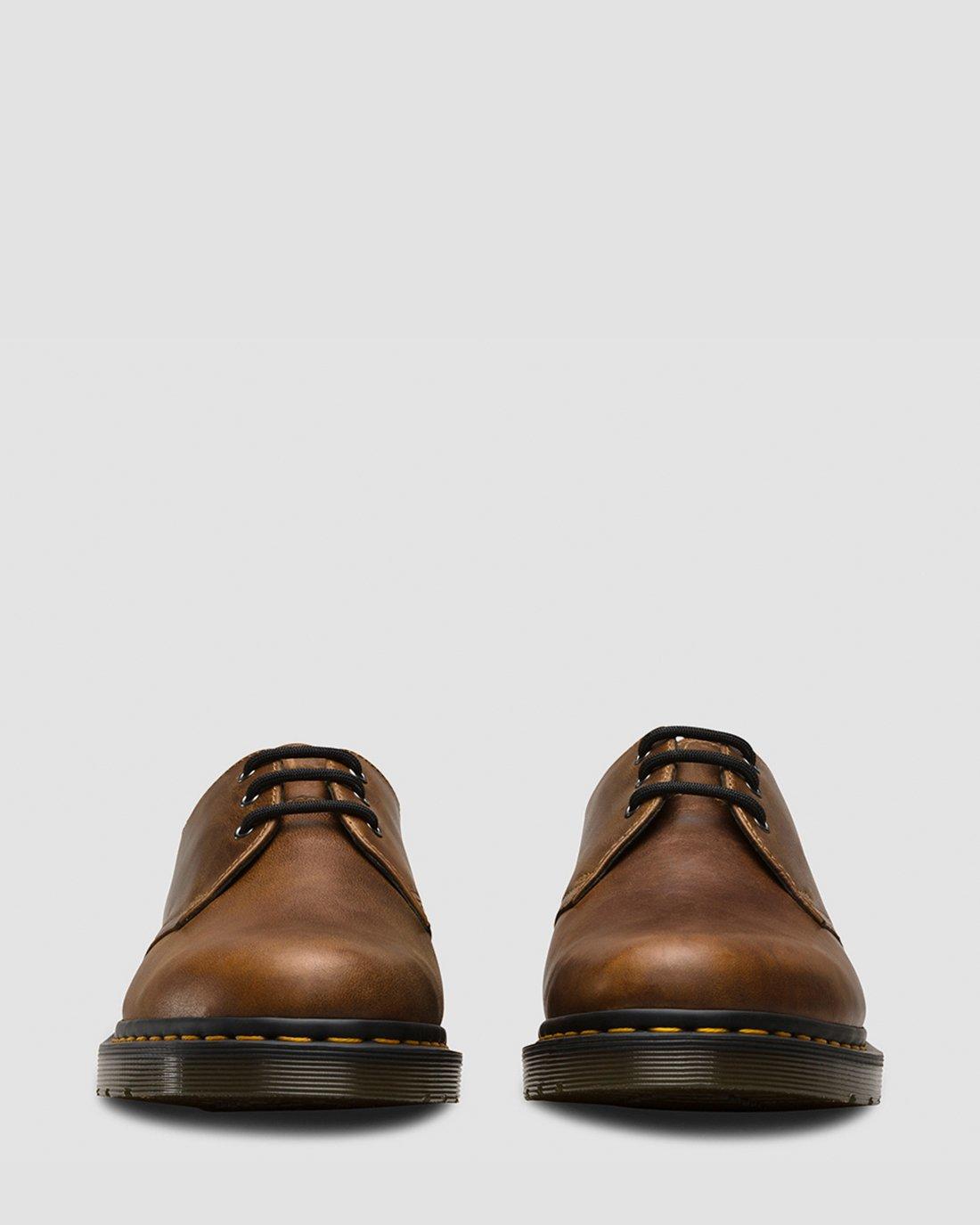 Mocassins Dr Martens Classic Doc - Marron - Cuir Véritable - Neuf Avec Boîte - Pointure Homme
