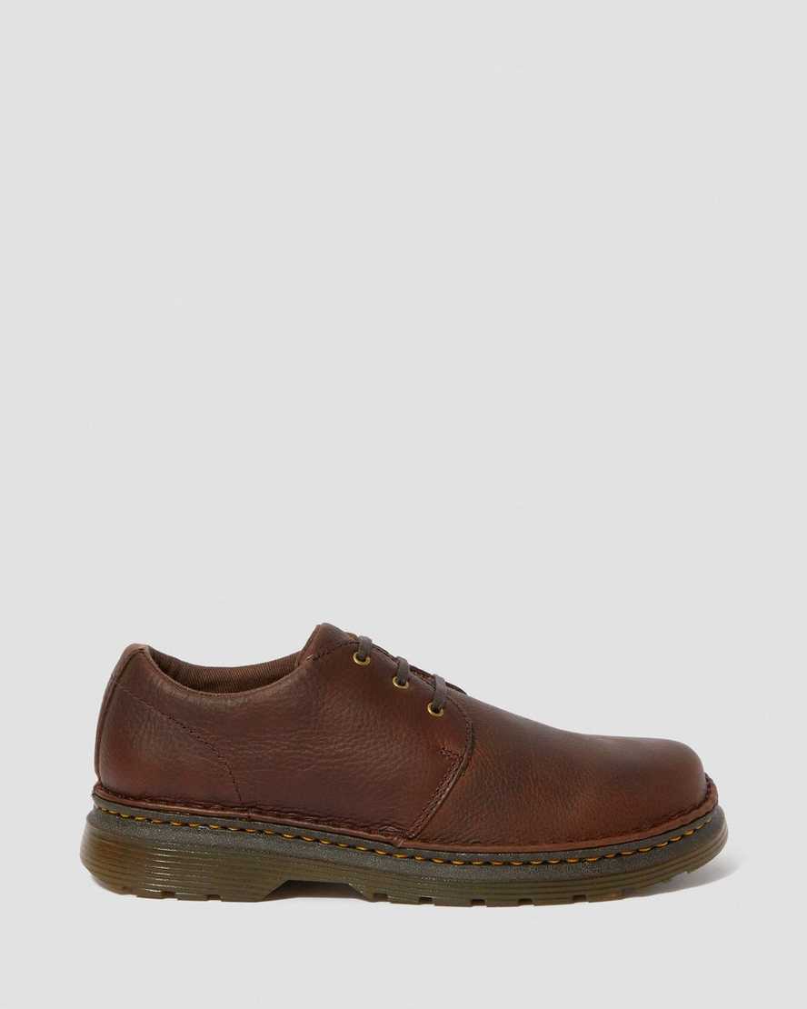 Hazeldon Men's Grizzly Leather Casual Shoes | Dr Martens