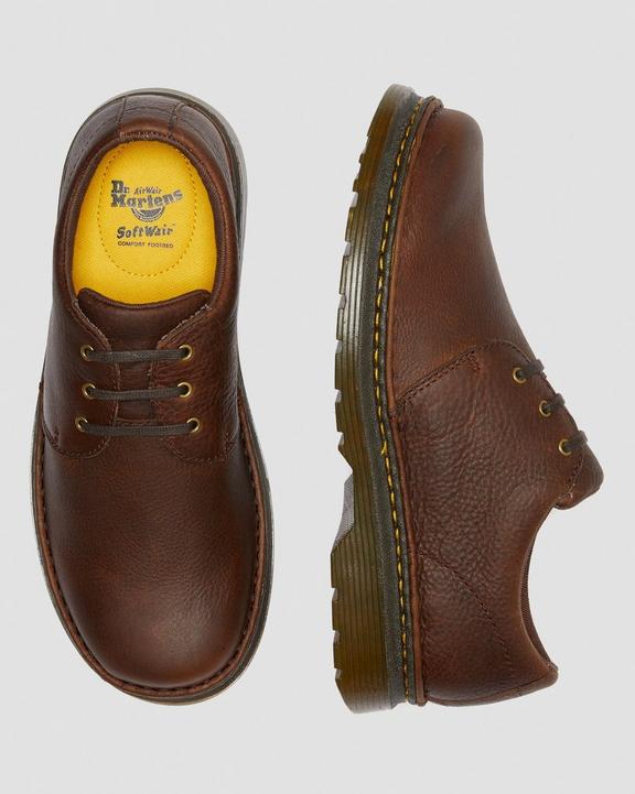 Hazeldon Men's Grizzly Leather Casual Shoes Dr. Martens