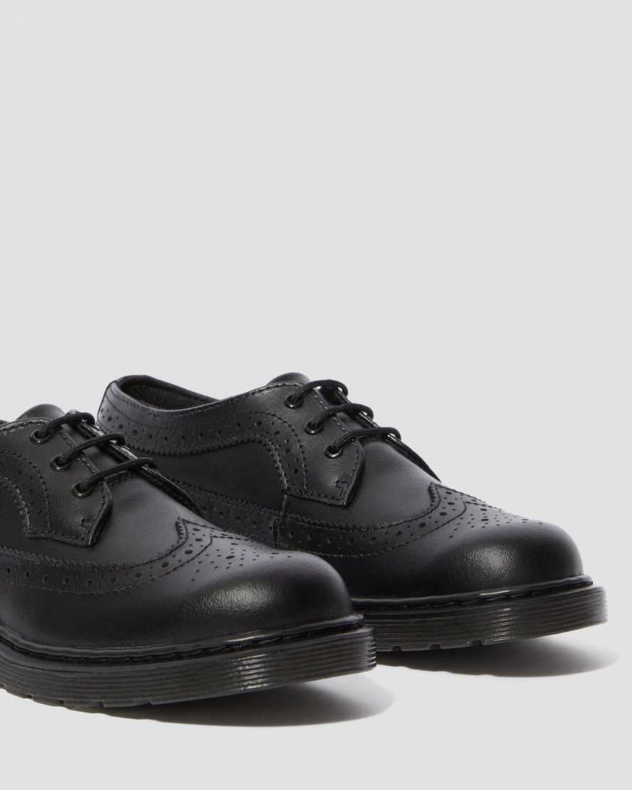 3989 YOUTH LEATHER BROGUE SHOES | Dr Martens
