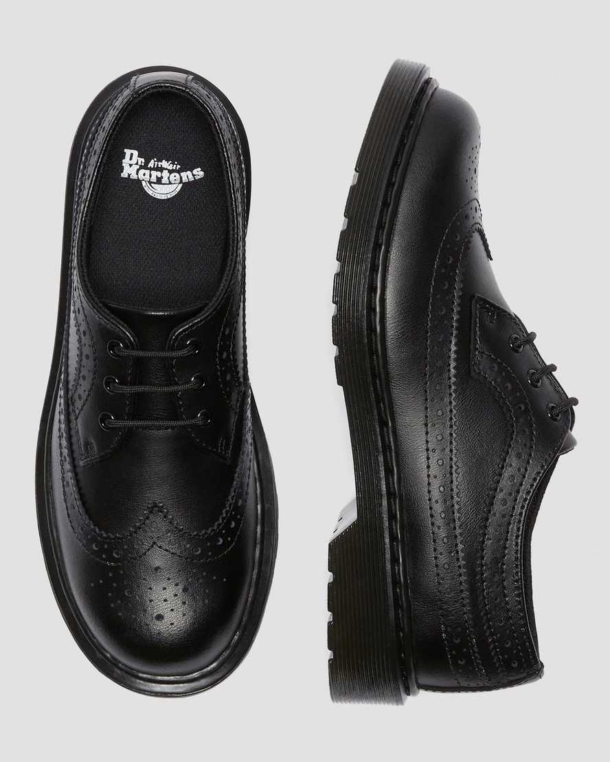 3989 YOUTH LEATHER BROGUE SHOES | Dr Martens