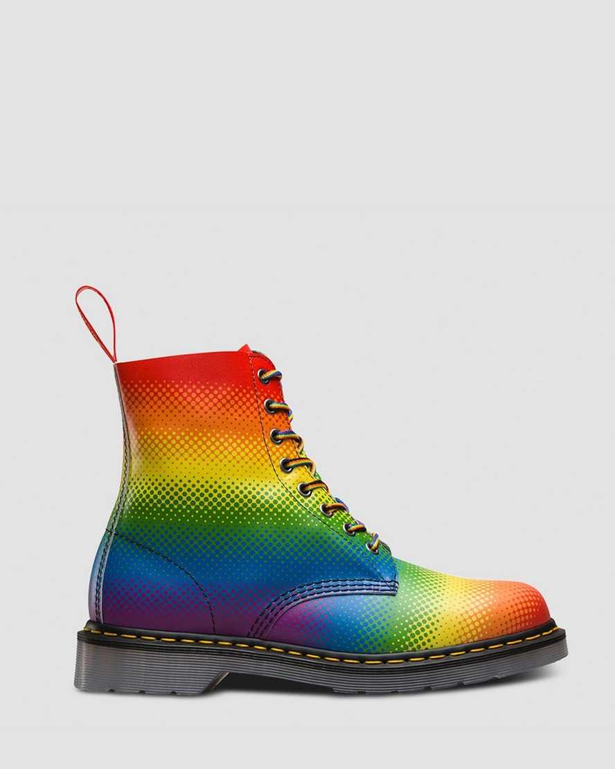 Dr Martens 1460 Pride 8-Eye Boots In Rainbow | Forum.Iktva.Sa