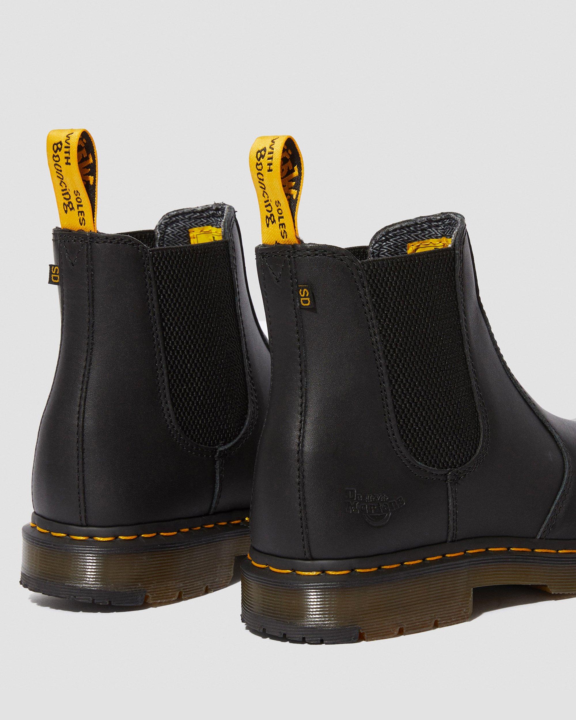 Fellside Full Grain Chelsea Work Boots in BLACK | Dr. Martens™