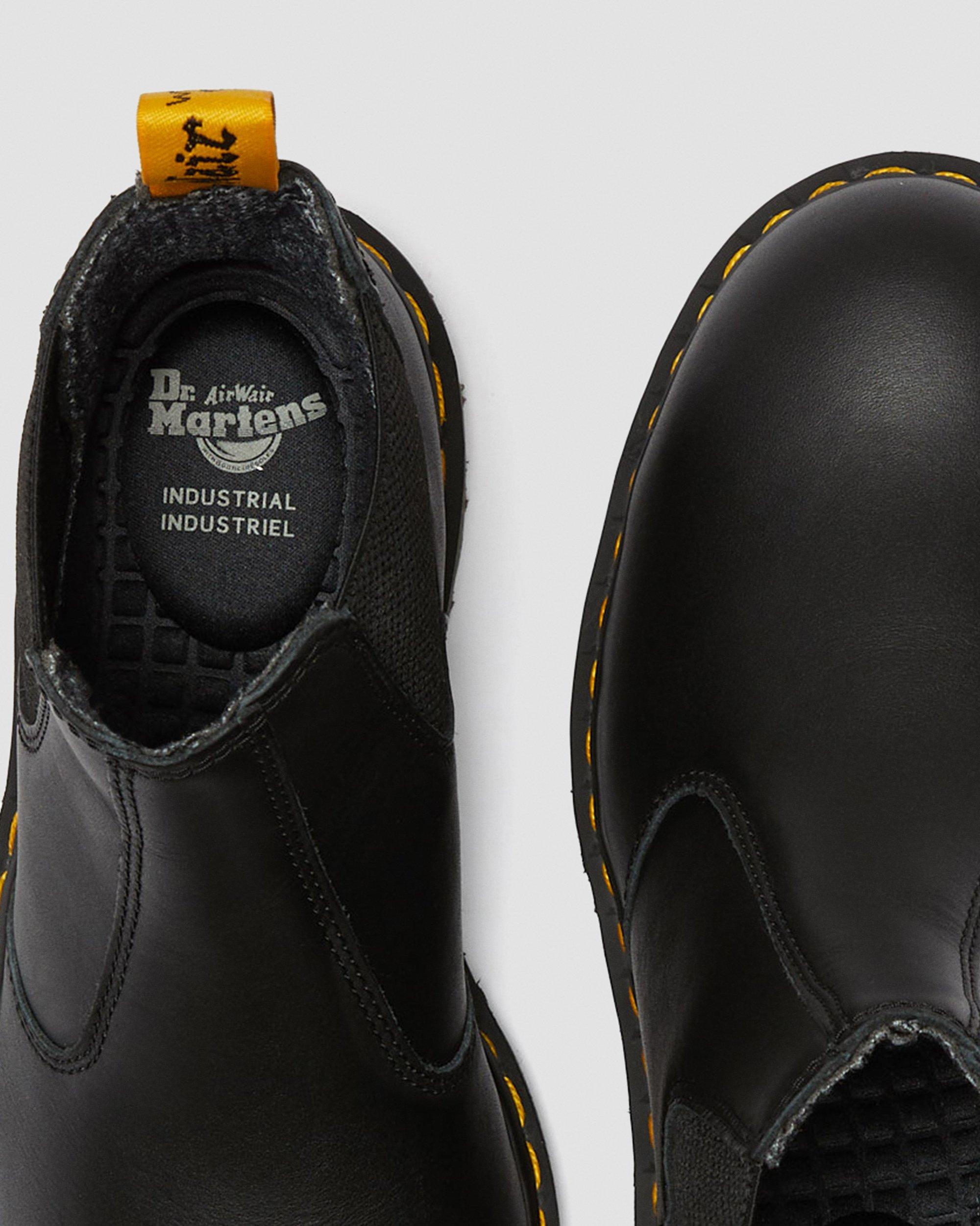 Dr Men's Fellside Steel Toe SD Light Industry Chelsea Boots Martens 