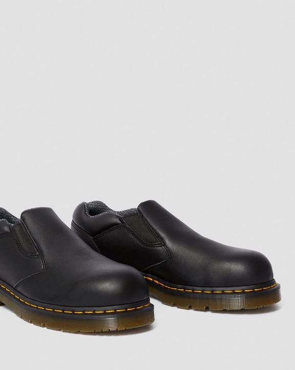 Dunston Steel Toe Full Grain Leather Work Shoes Dr. Martens
