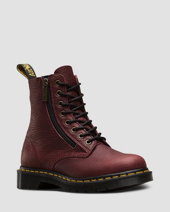 1460 Pascal w/zip in Cherry Red | Dr. Martens 1460 Pascal w/zip in Cherry Red | Dr. Martens