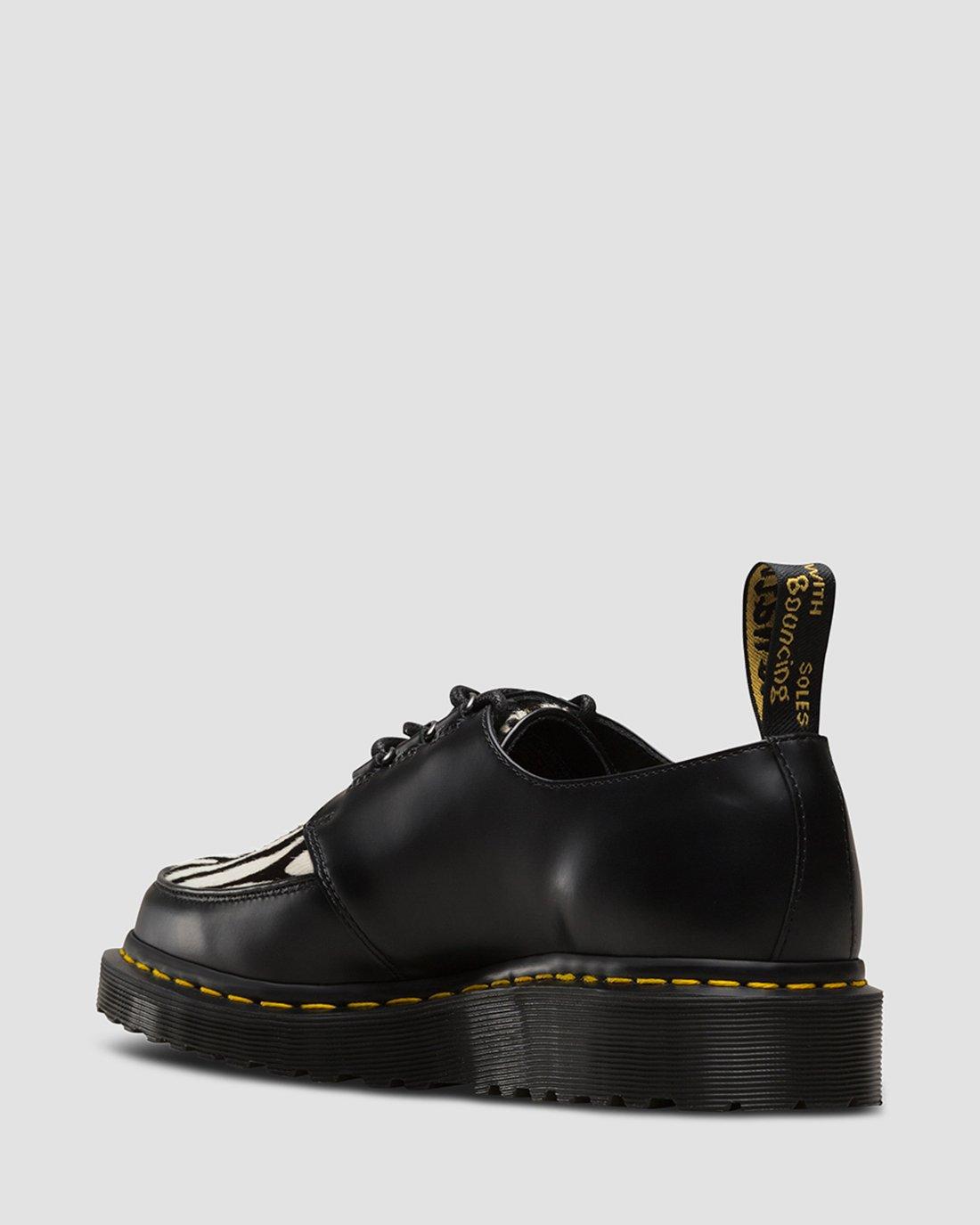 Ramsey Zebra in BLACK+ZEBRINO | Dr. Martens™