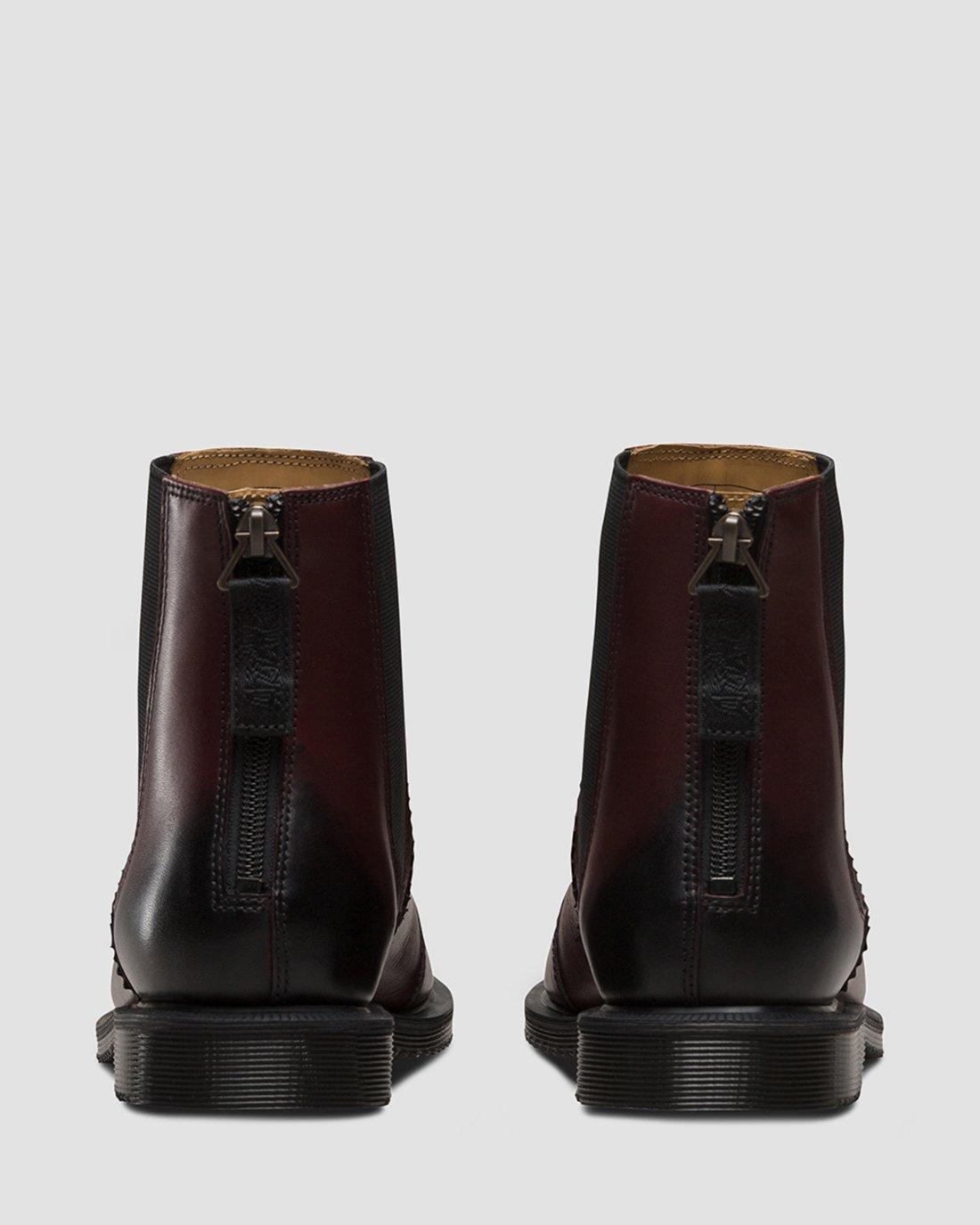 Zillow Antique Temperley in CHERRY RED | Dr. Martens™