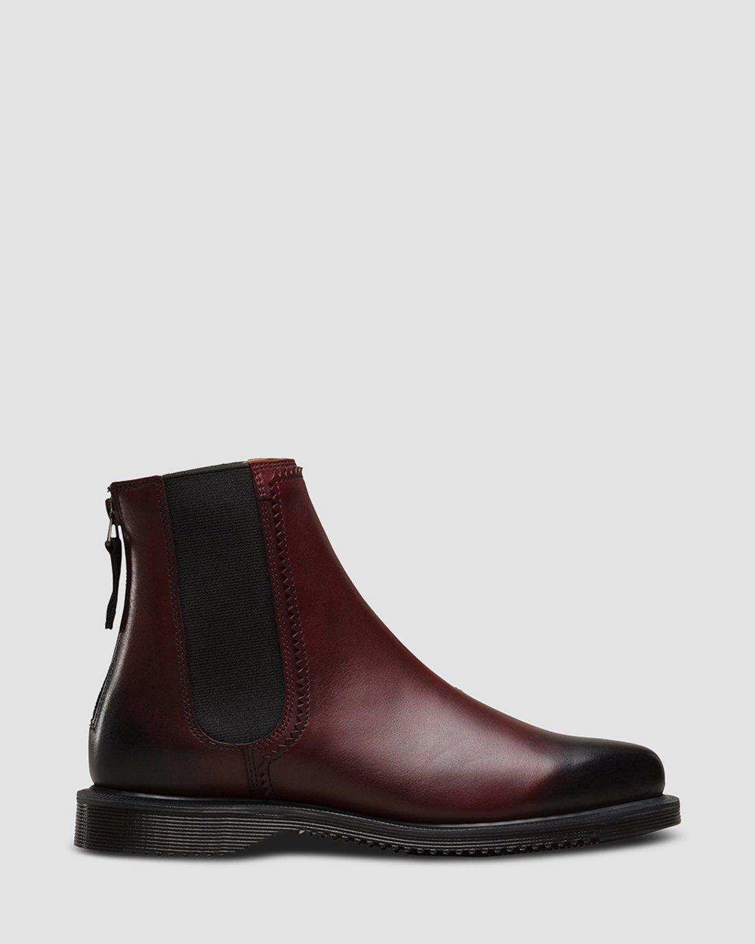 Zillow Antique Temperley in CHERRY RED | Dr. Martens™