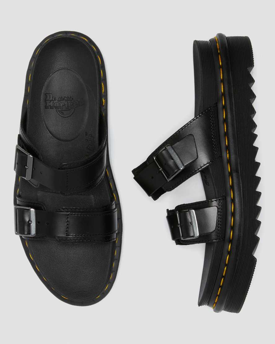 https://i1.adis.ws/i/drmartens/23523001.90.jpg?$large$Myles Brando Leather Buckle Slide Sandals | Dr Martens