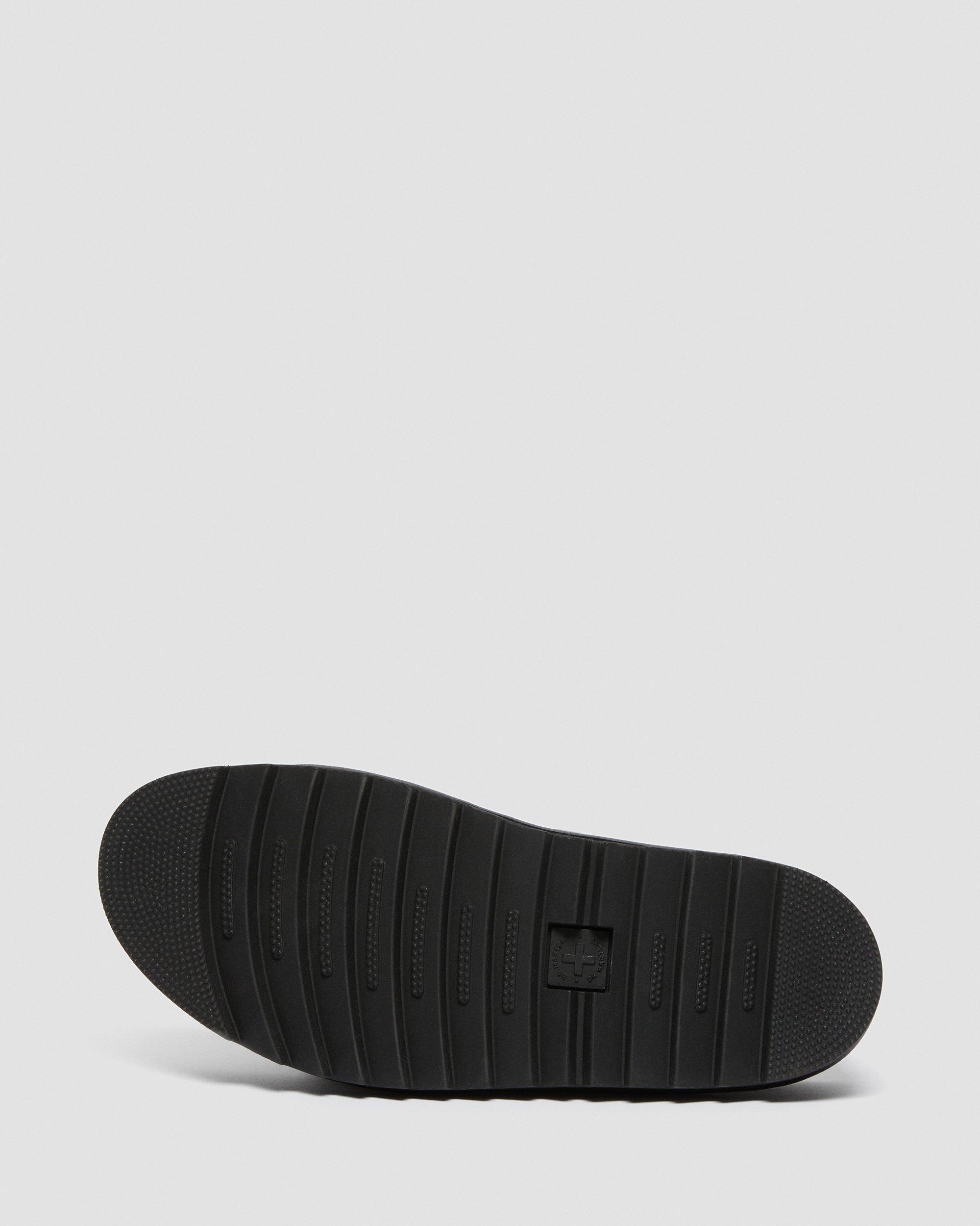 Myles Brando Leather Buckle Slide Sandals | Dr. Martens
