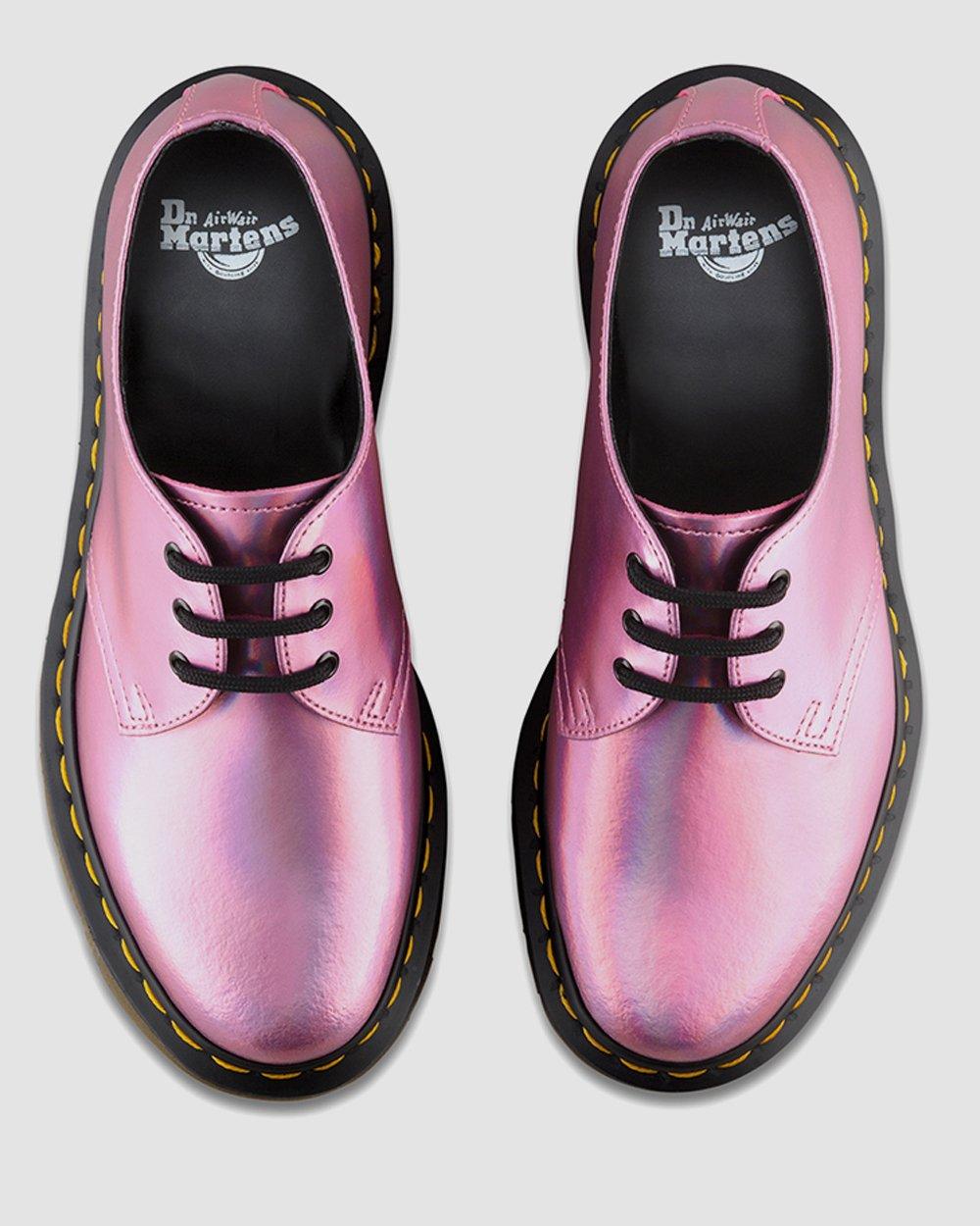 Dr.Martens mallow pink お花 UK5 1461 1461 Iced Metallic in MALLOW PINK | Dr. Martens™