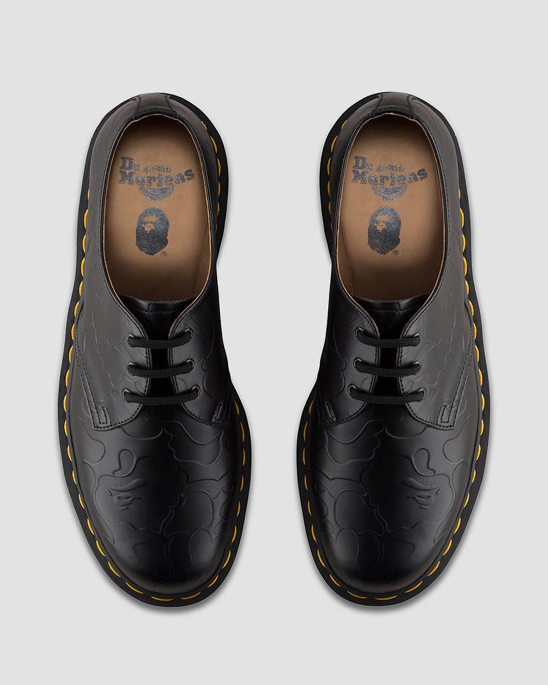 Bape 1461® in BLACK | Dr. Martens™