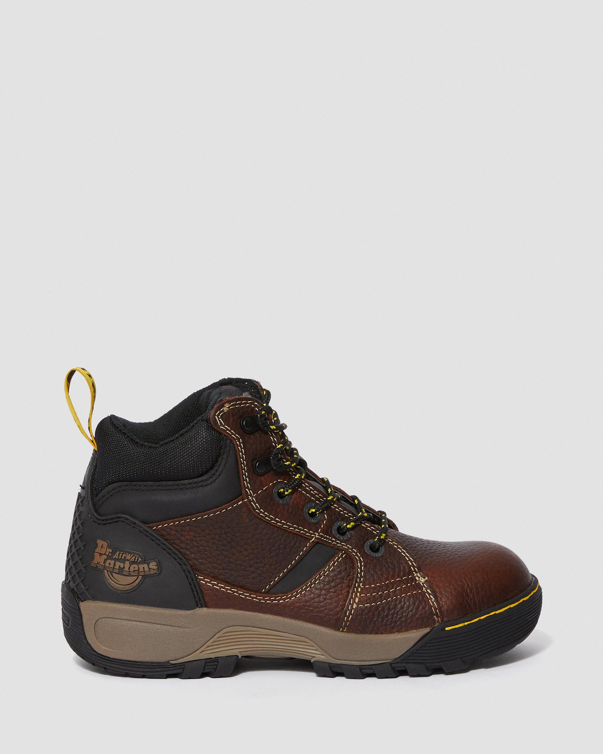 Grapple Steel Toe in TEAK+BLACK | Dr. Martens™