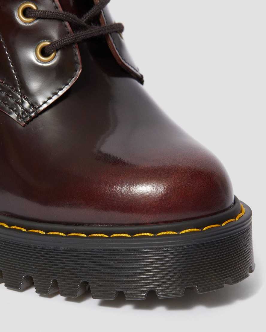 KENDRA ARCADIA LEATHER HEELED BOOTS | Dr Martens